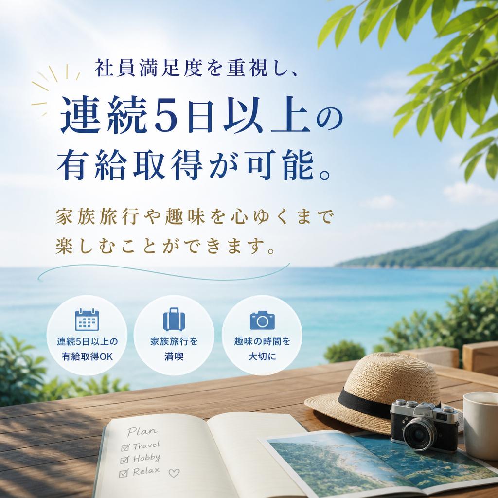 有給が取りやすい環境